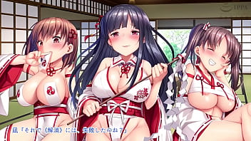 Three shamanesses serve men's desires in erotic anime